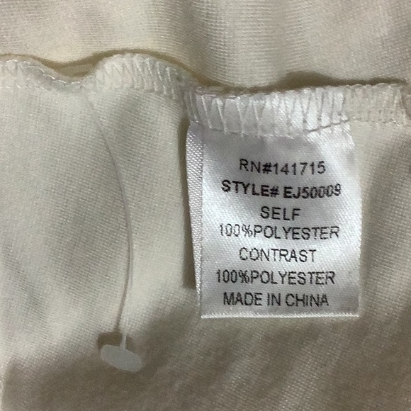 Fashion Nova White Peplum Cut Out Bodysuit - Picture 8 of 8